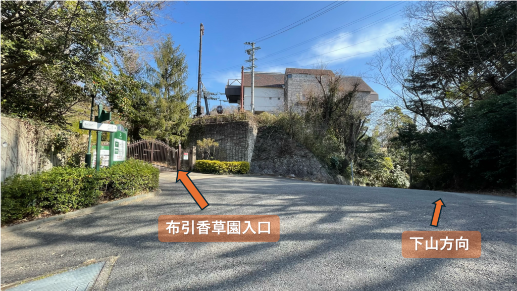 布引香草園入口